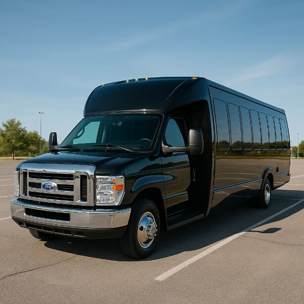 Charter Bus Rental Pittsburg 18 Passenger Minibus