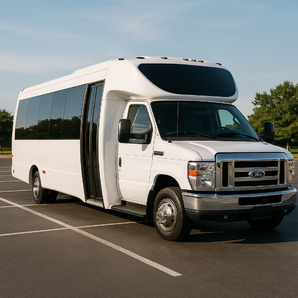 Charter Bus Rental Pittsburg 20 Passenger Minibus